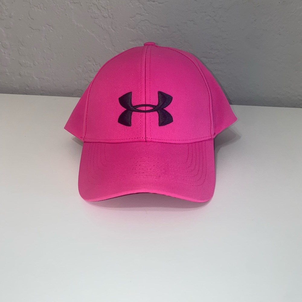 Under Armour pink hat